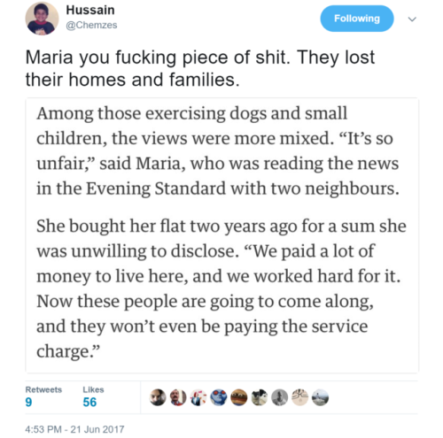 morphinetomichiko:  lord-kitschener: Rich people are fucking monsters Why are they so fucking worried about what someone else is gonna do with it? They won’t be living in apartments with them, Jesus Christ.  