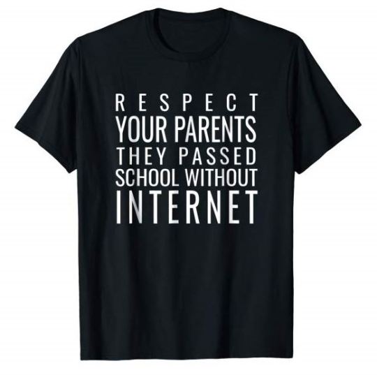 Respect Your Parents T-Shirt: Clothing porn pictures