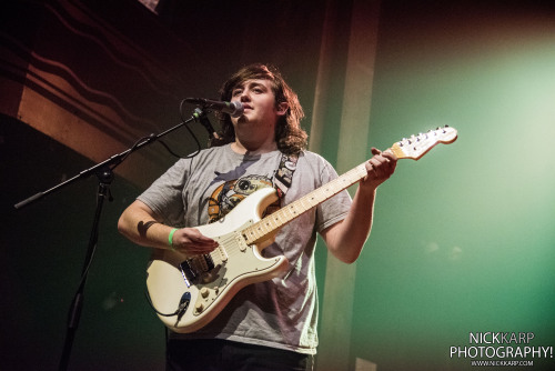 Modern Baseball at Something In The Way Festival at Webster Hall in NYC on 12/14/16.www.nickkarp.com