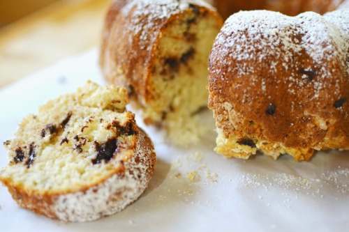 fullcravings: Ice Cream Bread In A Bundt Cake Pan