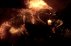 twilight-deviant:Melkor and SauronIn all the deeds of Melkor the Morgoth upon Arda, in his vast work