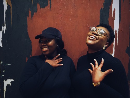 brown-princess: kingzainab:  a photoset of three black college girls.    