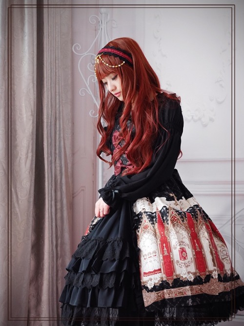 DRESS Brand: Alice and the Pirates Series: grace~Hymn of the departure~ Color: black type: jsk I BLO