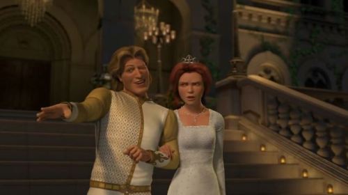 hmcbook:spotted book-Howl and Sophie from Shrek 2, what is thi–