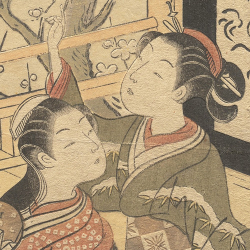 See Them Fly by Suzuki Harunobu // Shrike by Hozier