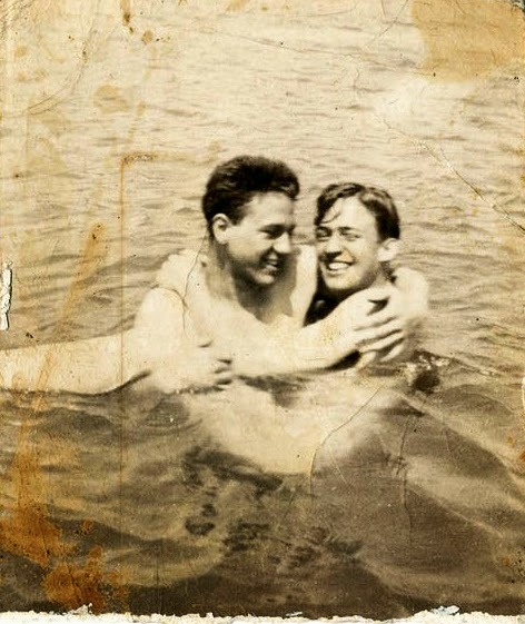 thegayreich:  Cool For The Summer - Vintage Affectionate Men