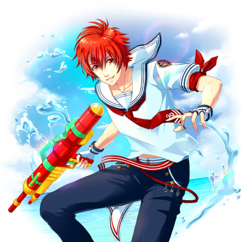 Otoya fanart I did about a year ago. The Uta Pri anime wasn’t my cuppa tea, but I frickin&rsqu