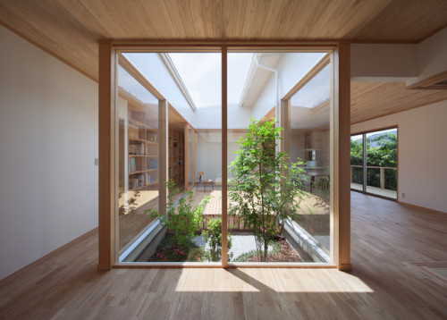 archatlas:    Natural Light and VentilationCourtyards bring many advantages to a design such as increased natural light and improved ventilation conditions, while providing occupants with direct access to the outside and to nature. Here is a selection