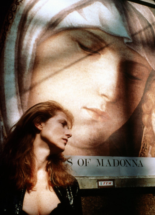 barcarole: Isabelle Huppert during the filming of Amateur in 1993. Photo by Leonard Freed.