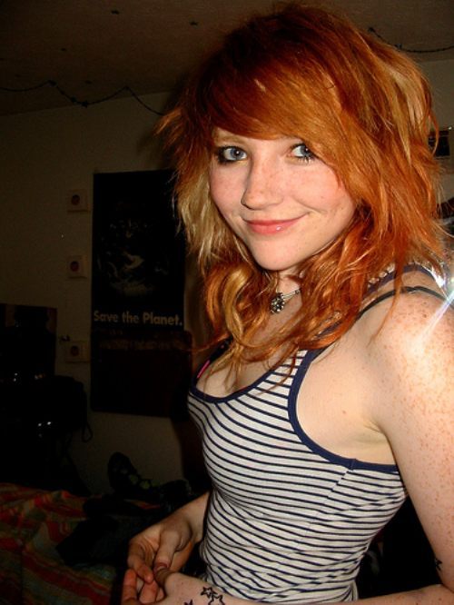 Petite nude redhead lesbian