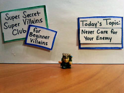 italktotonystark:  I personally do not think Loki is qualified to teach a beginner level super villains class