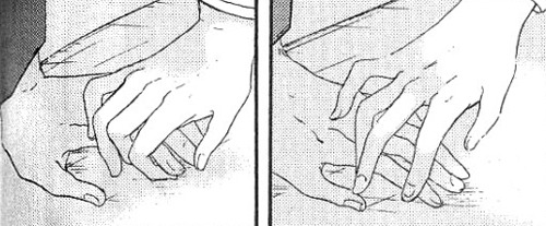 Edi's reading yaoi