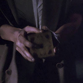 Suddenly PINHEAD Works At The Box Himself - By Remote Control And With Dazzling Skill.He Turns The Box