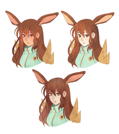 bonpyro:  color studyin with velvet (wrong outfit color I know)
