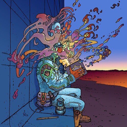 desertislandcomics:  Apparently Dark Horse is going to reprint all of the Moebius