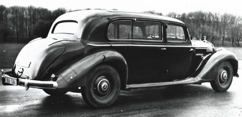 carsthatnevermadeitetc: Mercedes-Benz Model 600 (W148 series), 1940. A Pullman saloon test vehi