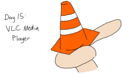 ask-a-pony-detective: I’ve made it extra dank just for you Day 15: VLC Media Player  xD