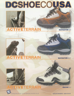 adarchives:  DC Shoes in Sleazenation September 1999, vol 2, Issue 20