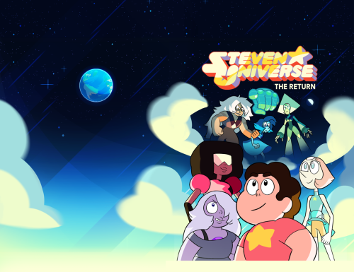troffie:  Hey maybe you’ve seen this around!? It’s the Steven Universe Volume 2 DVD cover! I did the sketch/lines and Ricky Cometa did the gorgeous colors + earth. It got tweaked for retail but I’m pretty sure this is what we turned in. Rebecca