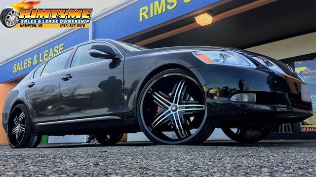 Rimtyme Custom Wheels Tires 08 Lexus Gs350 Sitting On 22 Mazzi 368 Entice