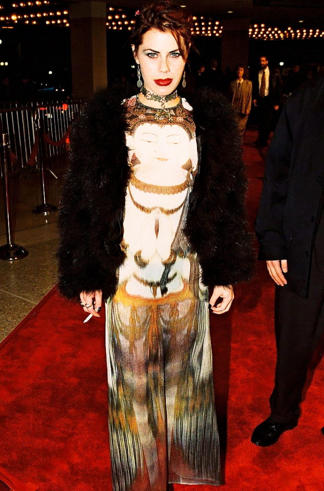 Fairuza Balk at the 'American History X' Premiere, 1998.