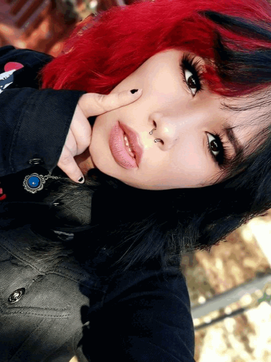 Red And Black Hair Explore Tumblr Posts And Blogs Tumgir