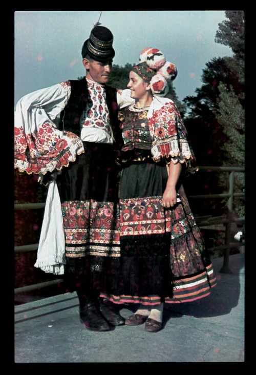 Hungarian folk costumes
