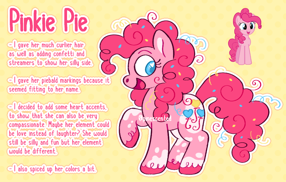 pinescented:  I went ahead and tried to redesign her too!  
