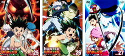 crofesima:  Hunter x Hunter  |  Chimera Ant arc  |  DVD &amp; Blu-ray covers 