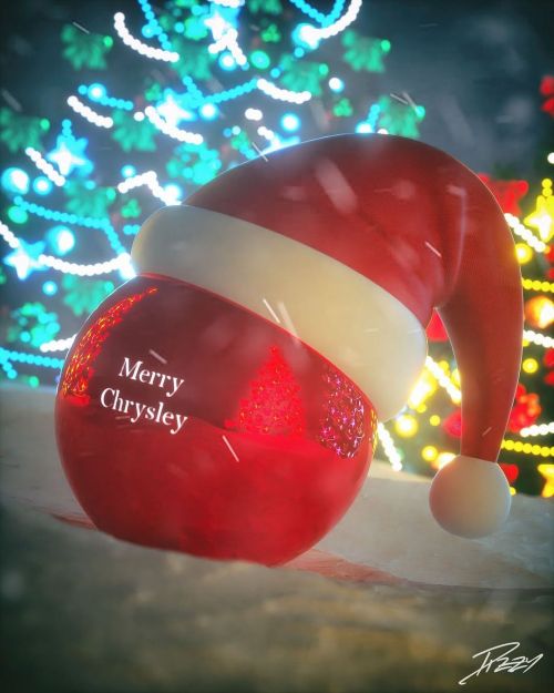 [24.12.2021] _ Merry Chrysley . . . #c4d #cinema4d #render #digital #graphic #mdcommunity #dailyrend