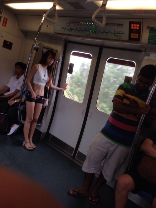 sgsexlife:Saw her at Yishun around evening, her boobies in insta was edited real life was not that b