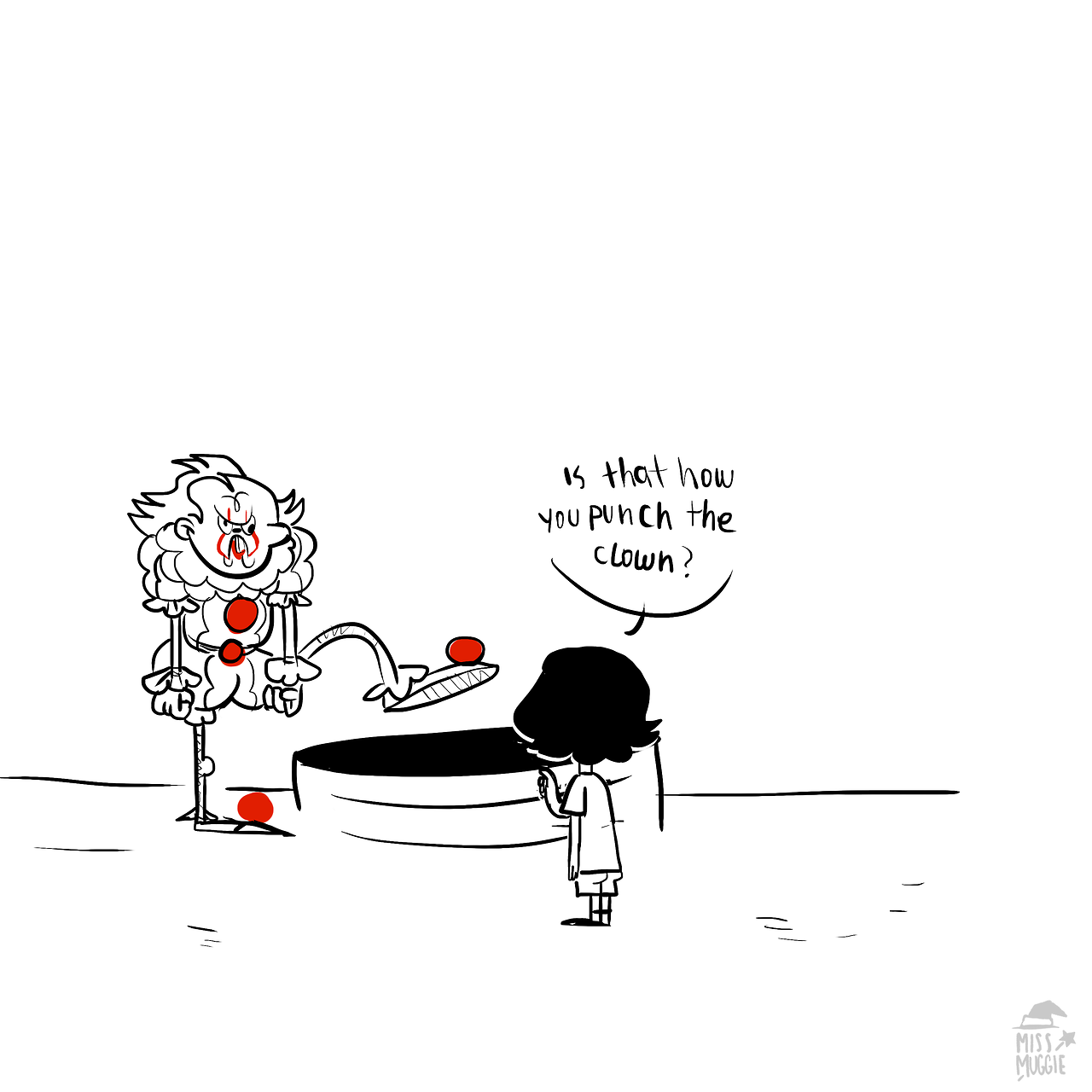 missmuggle:  I think you offended it, Richie