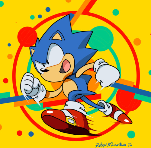 felipeyuski:Wanted to do this one earlier today, because I got a big hype on the new Sonic Mania trailer <3
