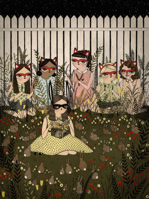 artisticmoods: Mai Ly Degnan’s gorgeous illustrations just made my day. Love!More of her work 