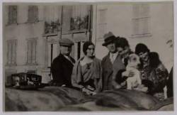 lasmicrofisuras:Georges Auric, Valentine Hugo, Paul Eluard, René Crevel y Gala 1920’s