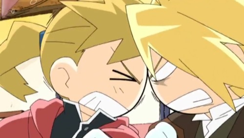The Scar Of Scar's Face Didn't Even Hit Them, They Fucking Head-butted Each Other. Idiots.. I Love Them.
