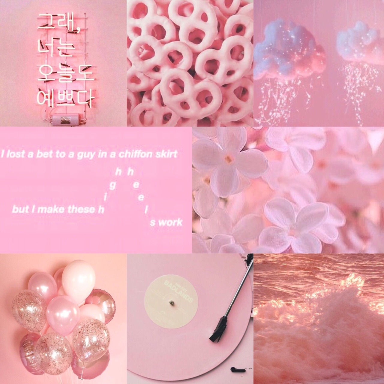 Band Moodboards — Requested! Pastel pink + Panic! At the Disco