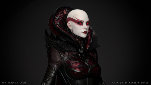 darth-lumines:Demon Asajj Ventress // by Kenneth Doyle