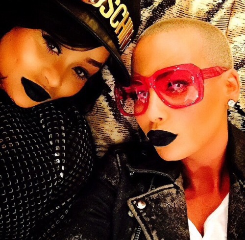 Blac chyna and amber rose