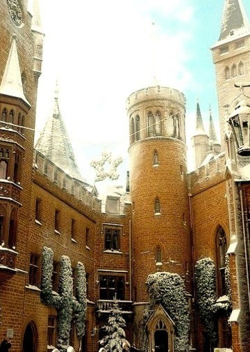 Snow Frosting, Burg-Hohenzollern Castle, Germany