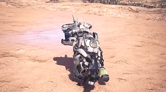ghideonvalorian: maneljavier: Monster Hunter World  X  Horizon Zero Dawn Dankest