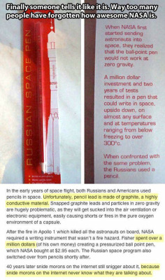 funnypicturesposts:  The truth about the nasa pen 