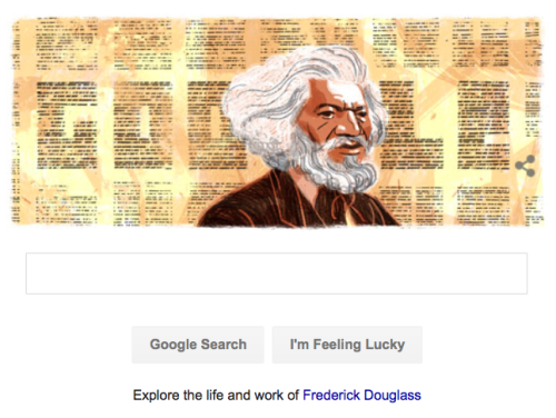 micdotcom: Google Doodle honors Frederick Douglass In a strong start to Black History Month, Monday&