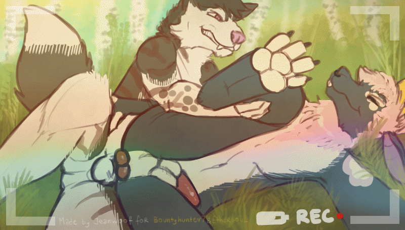 bradleythefurry:  germanshep19:  Some awesome art from Jeanwoof!  The paws