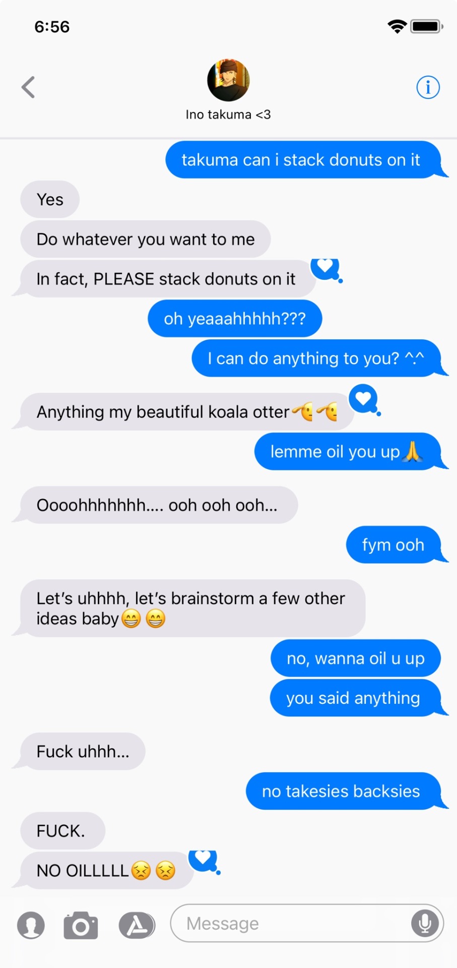 Asking Them If You Can Stack Donuts On It