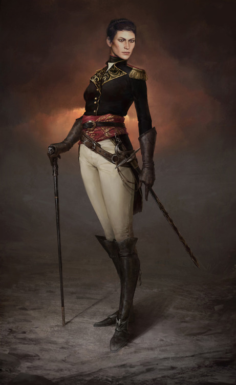 wild-morrigan:Cassandra at HalamshiralSaw this art by Sergey Gurskiy and had to Photoshop Cassandra 