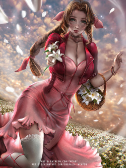 theagar:Aerith by Emerald–Weapon 