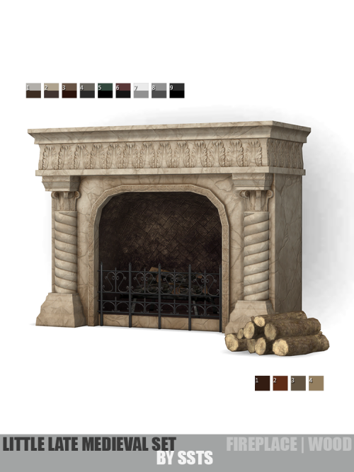 strangestorytellersims:strangestorytellersims: LITTLE LATE MEDIEVAL SET by SSTS New meshesBase game 