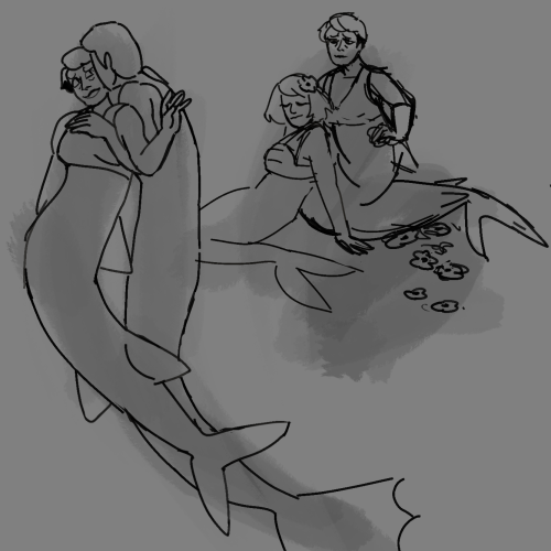 Mermaids Cause Its MerMay. Theyre Stealing Human Stuff From A Ship Wreck In The 3rd One