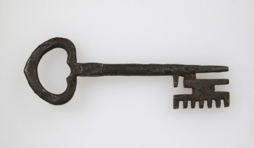 met-medieval-art:Key, Medieval ArtRogers Fund, 1910Metropolitan Museum of Art, New York, NYMedium: I